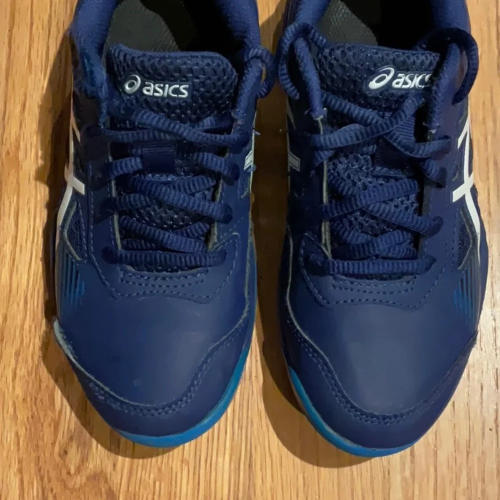 ASICS: Boy’s Gel Grade 8 Blue Expanse/White Tennis SHOES Size 1 1/2